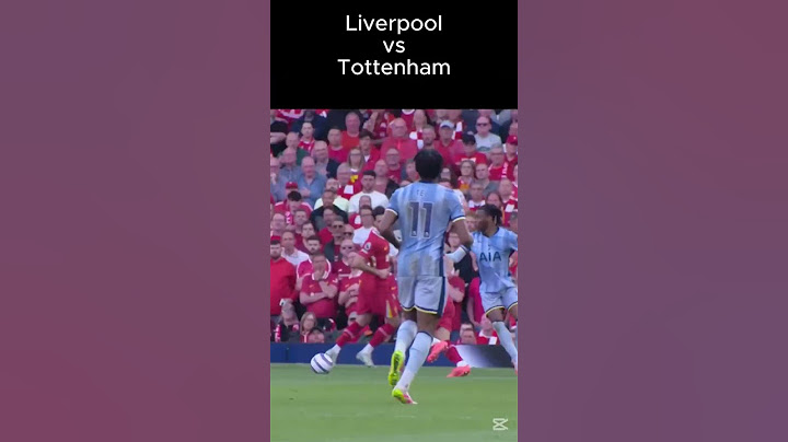 SALAH! 🔥 Liverpool vs Tottenham #liverpool #englishfootball #lfc #premierleague #football #goal