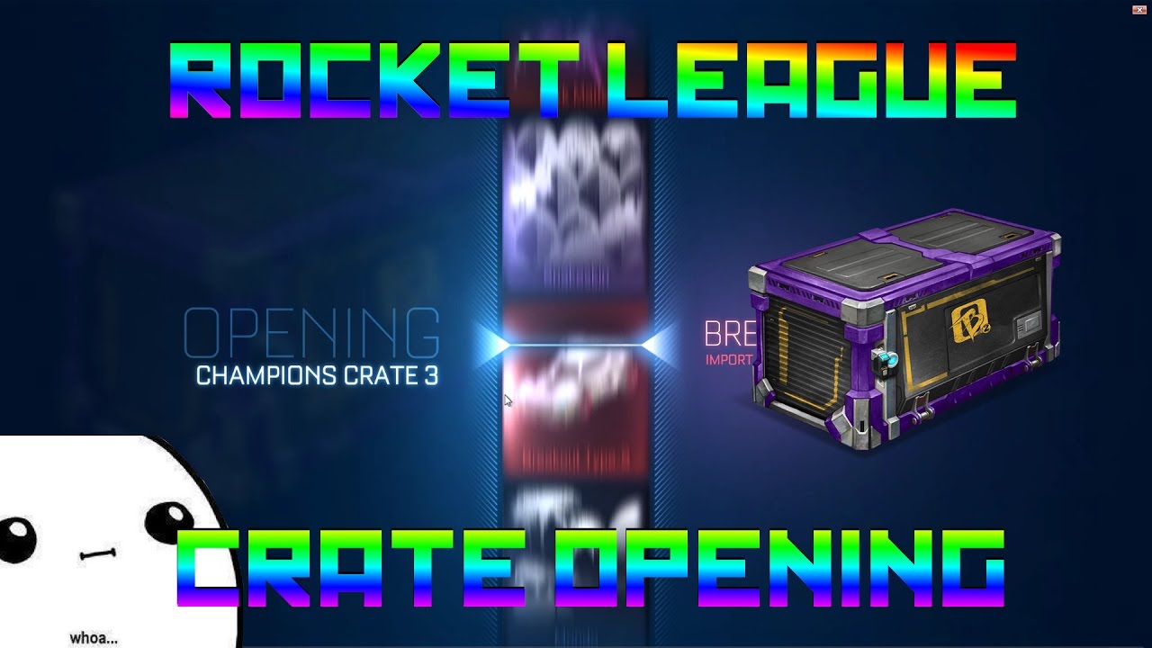 bemærkede ikke peregrination begynde Rocket League: New Champions Crate 3 / Opening +All Items Showcase / Sick  Item :D - YouTube