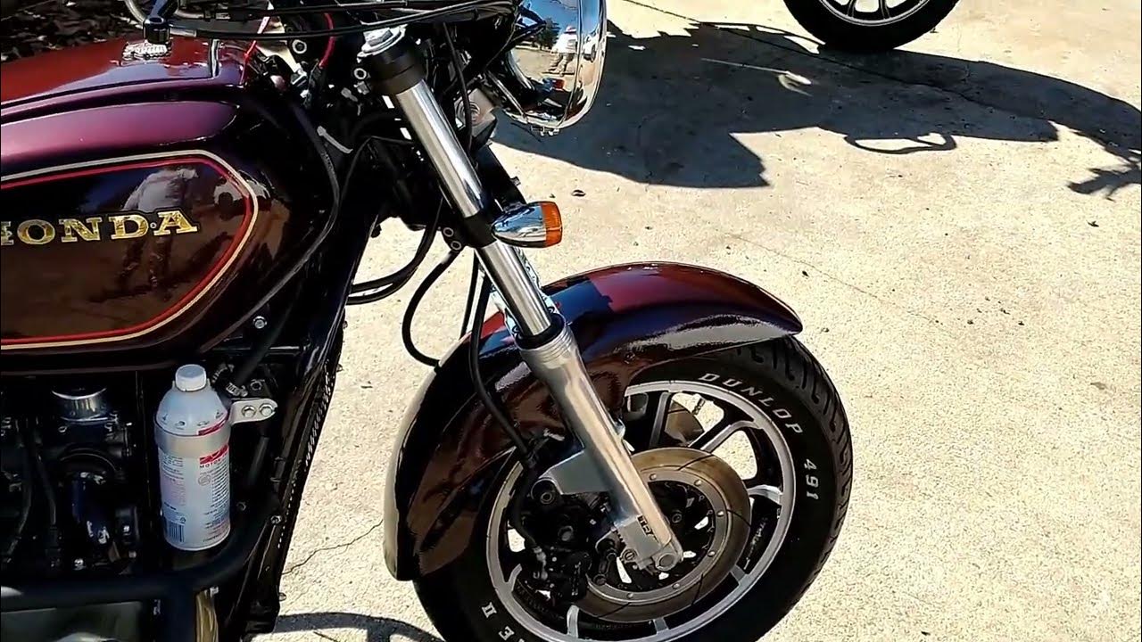 1982 Honda Goldwing Resto Mod - YouTube