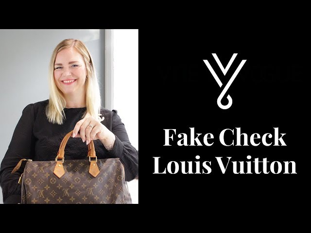 Fake Check Louis Vuitton  Second Hand Designermode 