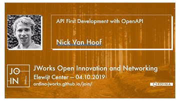 API First Development with OpenAPI - JOIN 2019 - Tech Track