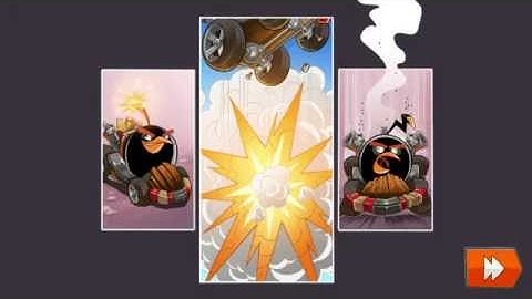 Angry Birds Go! Walkthrough Gameplay - Seedway Track 2/VS Beat Bomb for Android/IOS:iPad/iPhone/iPod