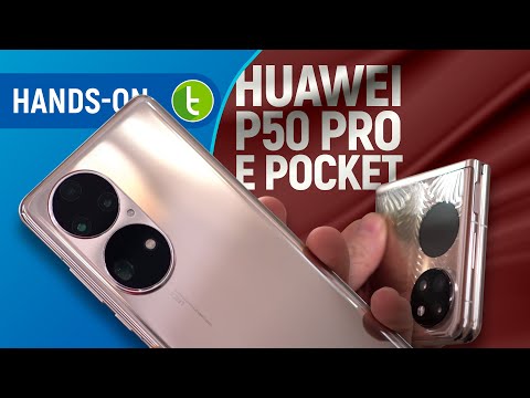 P50 Pro e Pocket são as novas apostas da Huawei no retorno ao ocidente | Vídeo Hands-on