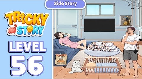 Tricky Story Side Story Level 56 |Help Ethan And Anna Take Care Of All Babies| Walkthrough Solution