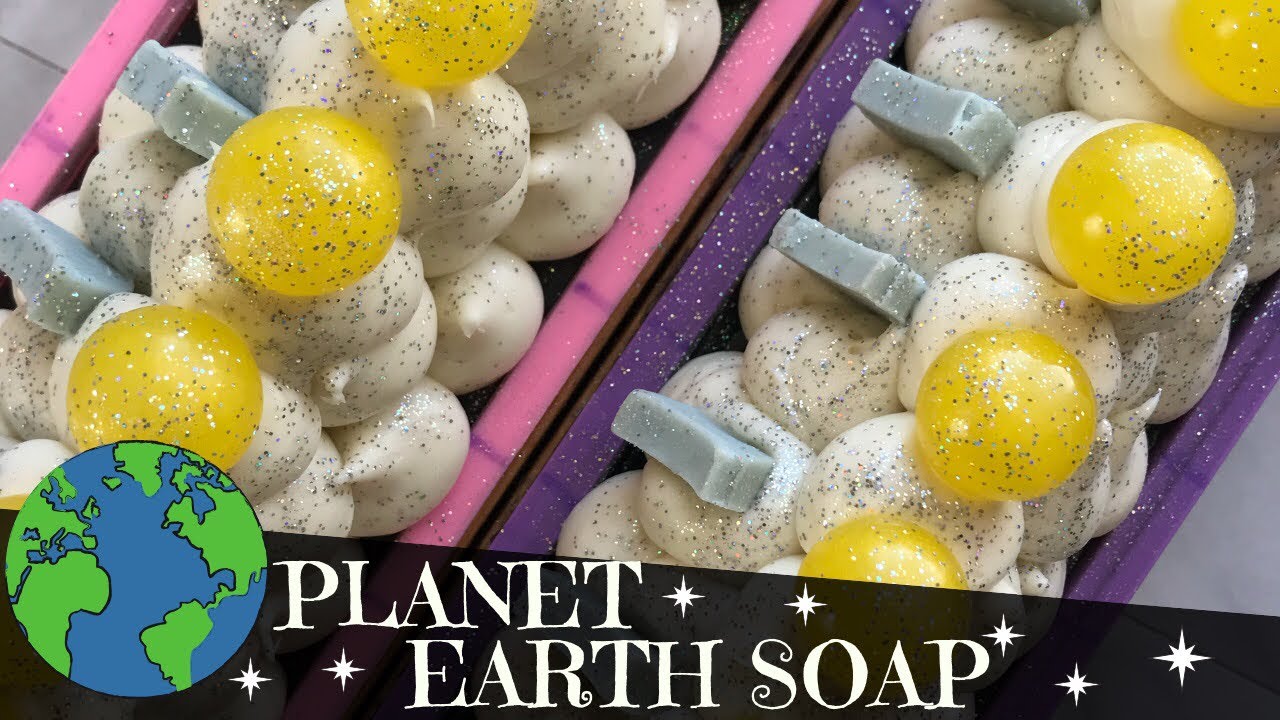 Making Down to Earth Soap | 🌎 LUNA FAE CREATIONS