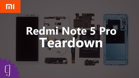 Redmi Note 5 Pro Teardown