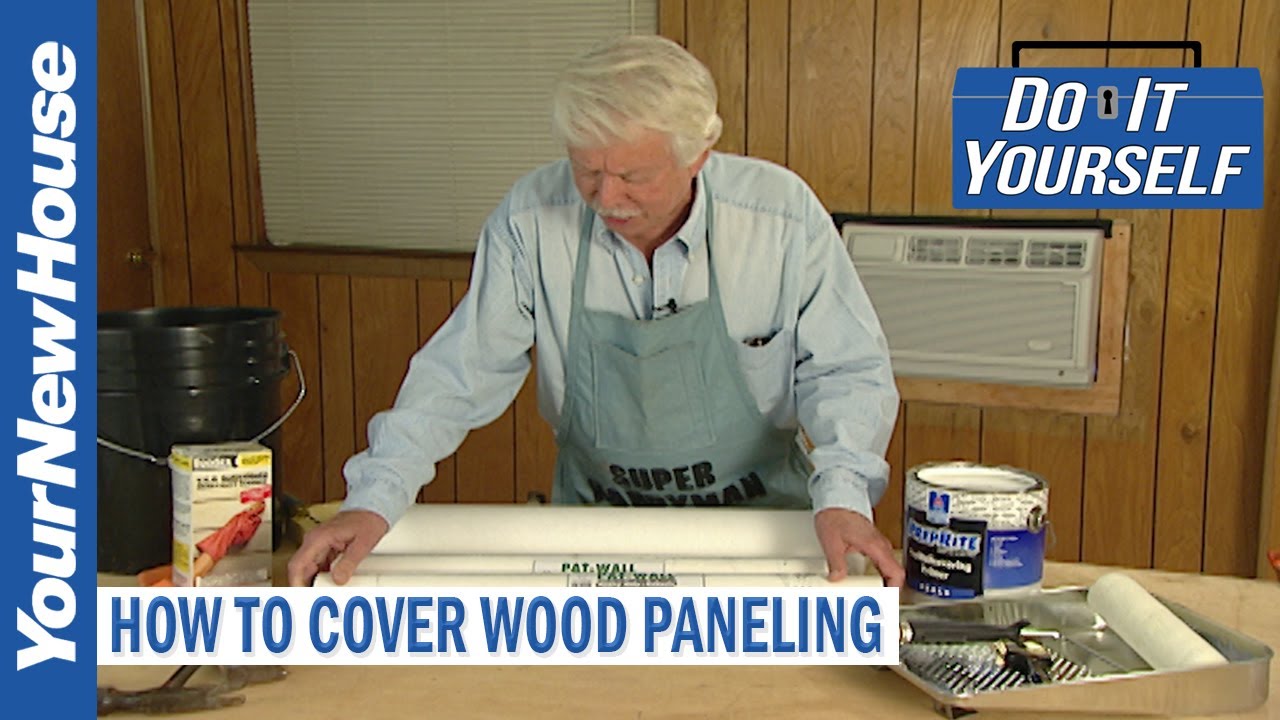 Remove Old Wood Paneling the Easy Way