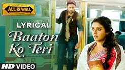'Baaton Ko Teri' Full Song with LYRICS | Arijit Singh | Abhishek Bachchan, Asin | T-Series  - Durasi: 4:41. 