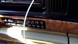 94 buick LeSabre heater and A/C control problems