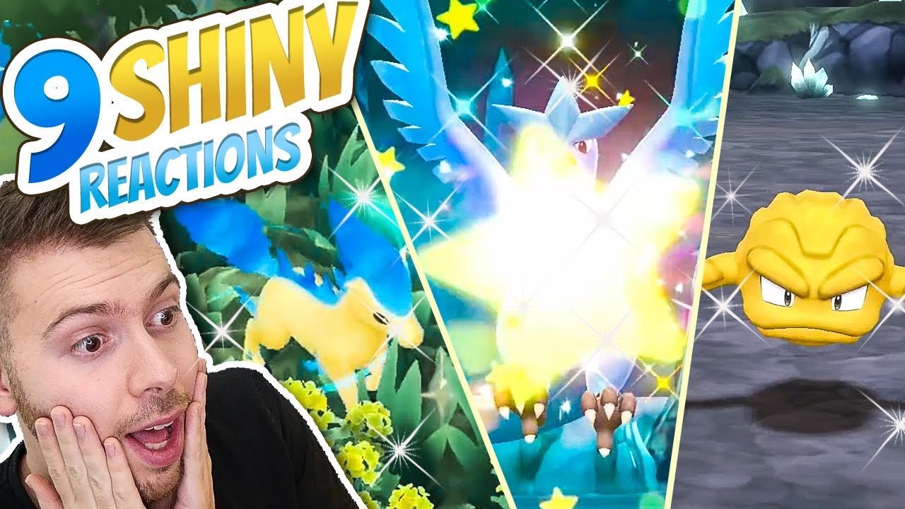 9 Shiny Pokémon Reactions Meilleurs Shiny De 2018 Pokémon Lets Go