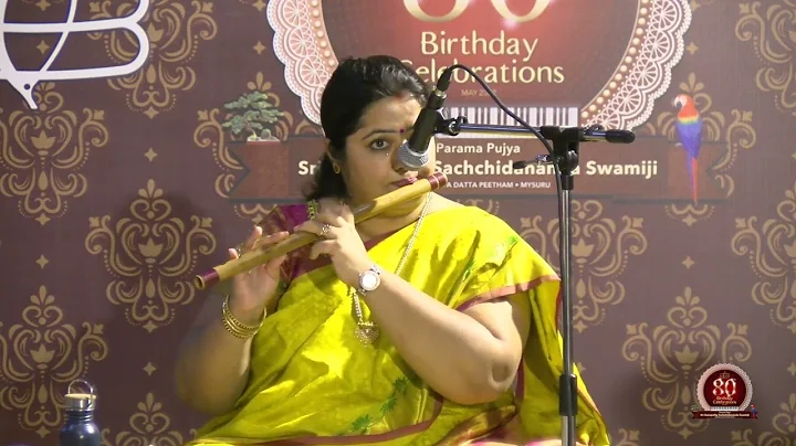 Nadarchan 365  Flute Concert By Smitha Srikiran  2...