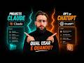 Projects do Claude vs GPTs do ChatGPT: Qual é melhor? Testei os 2 na Prática
