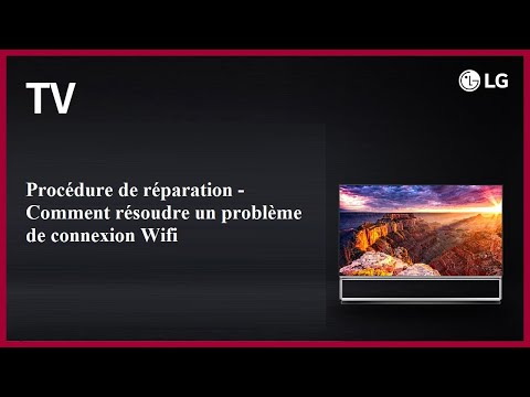 Procédure de réparation : Problème de connexion Wifi