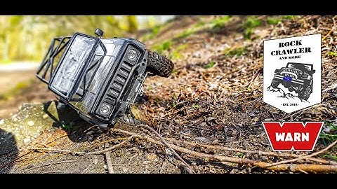 💪 Winch 💪 action  compilation #warnindustries #crawler #scaler #shorts