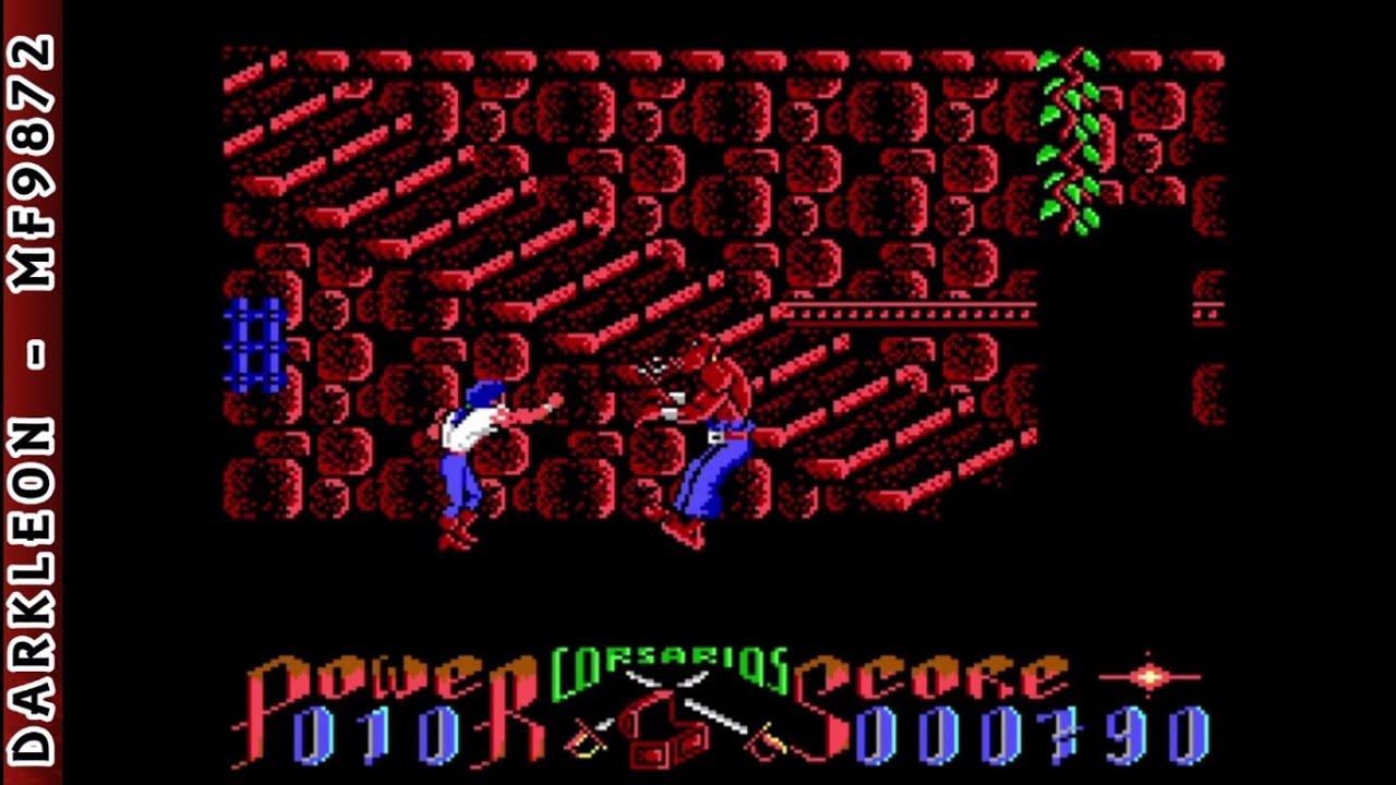 Corsaires © 1989 Opera Soft - PC DOS - Gameplay
