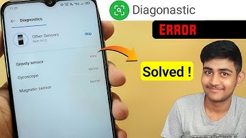 Realme Diagonastic Test Error Solved ⚡ | How To Fix Gravity and Gyroscope Sensor On Realme