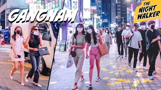 🇰🇷 강남 GANGNAM Tuesday Night After Rain! Seoul Korea 4K ASMR Night Walk