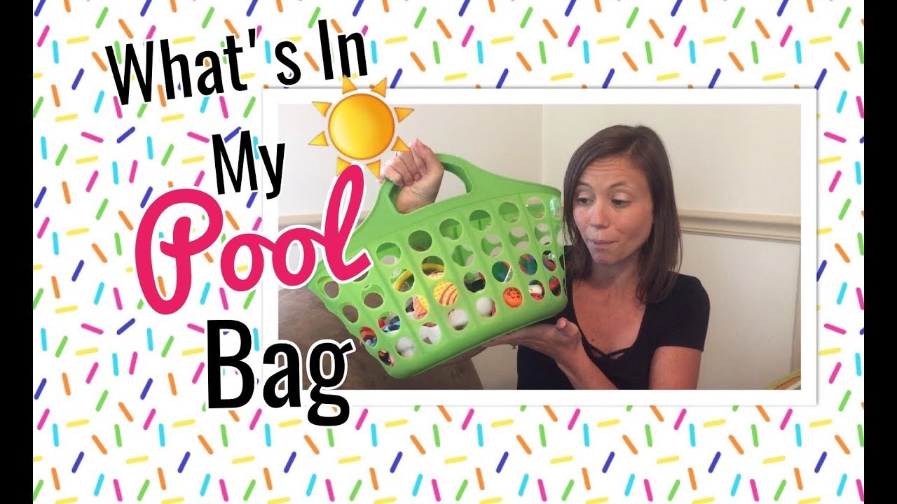 pool bag essentials