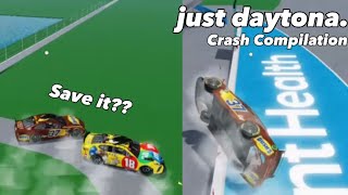 Just Daytona Roblox Crashes in one video… part 5