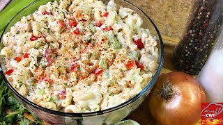 Southern Macaroni Salad Recipe | Tuna Macaroni Salad