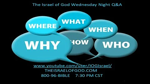 IOG - Wednesday Night Q&A 5/25/2022