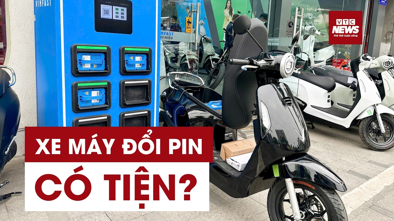 Xe máy điện VinFast đổi pin miễn phí tới 2028, người dân “săn lùng” | VTC News 