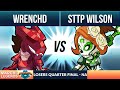 Wrenchd vs STTP Wilson - Losers Quarter Final - March Of Legends NA 1v1