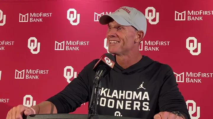 Oklahoma coach Brent Venables media day