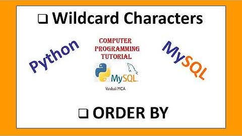 #MySQL : Wildcard Characters and Order By in MySQL