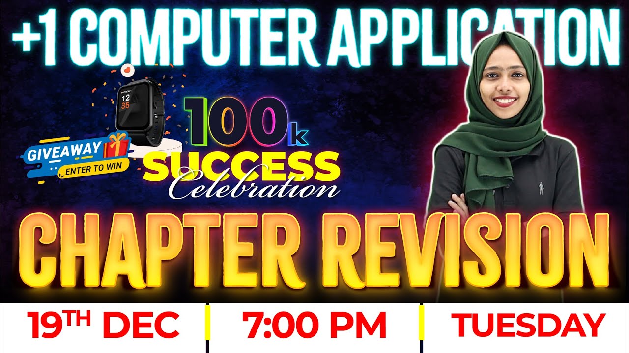 +1 Commerce Computer Application | All chapters in One Live | Chapter 7 ...