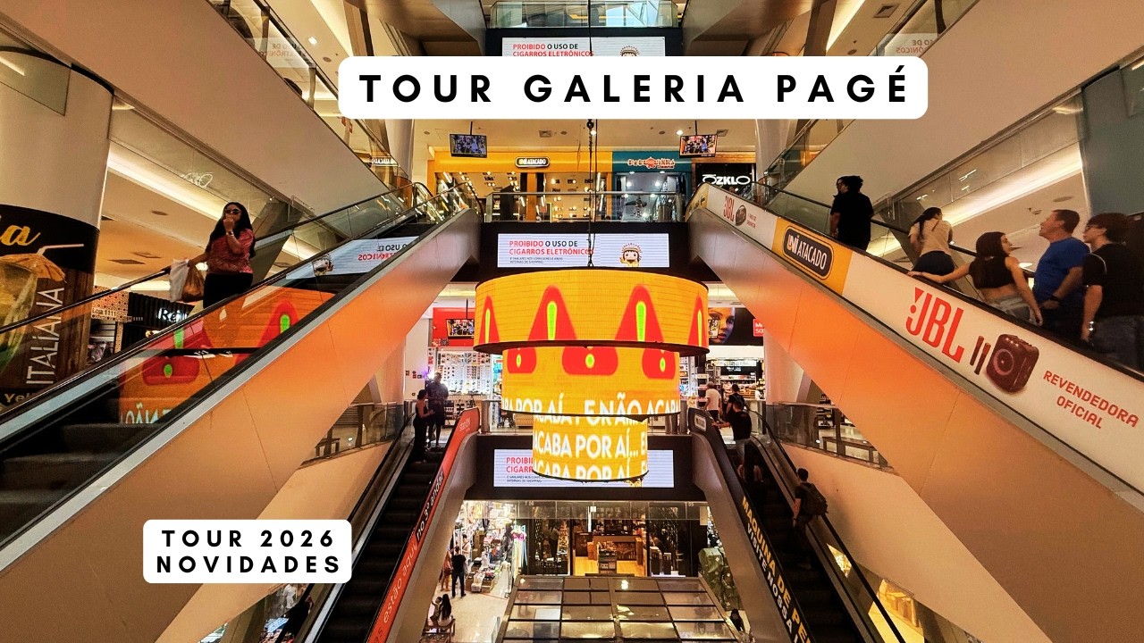 GALERIA PAGÉ NO BRÁS | O QUE TEM LÁ?