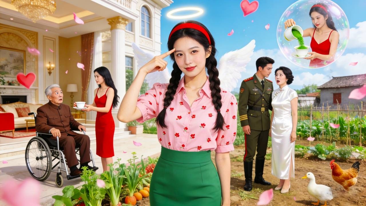 少女穿越成八十年代炮灰女配，全家竟都能偷聽到她心聲，惡女陰謀敗露，她被全家捧在掌心寵！