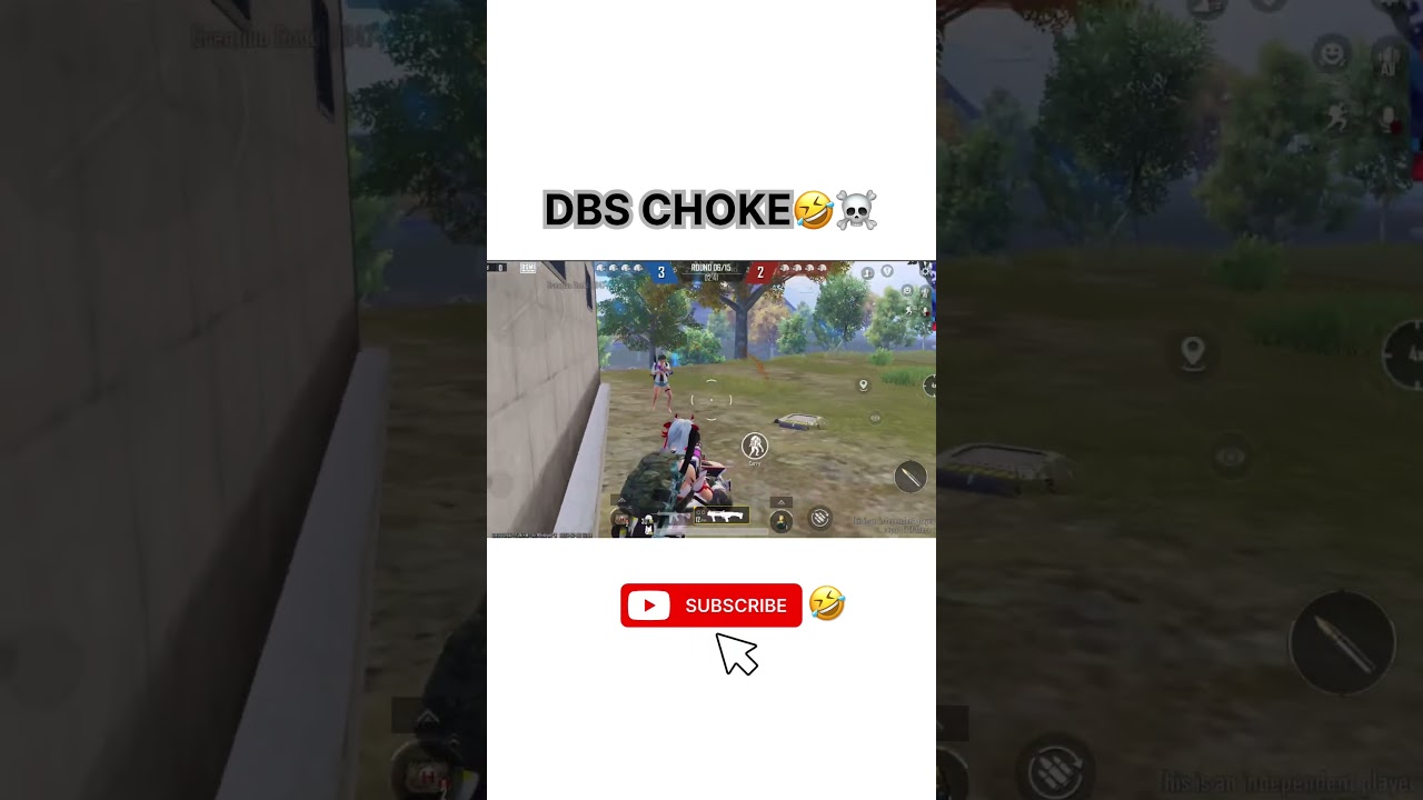 DBS CHOKE🤣🤣 | quick 1v3 Clutch with dbs😈| 