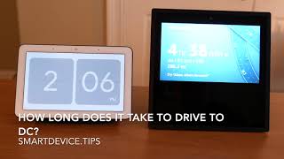 Google v Echo - Ask for driving directions