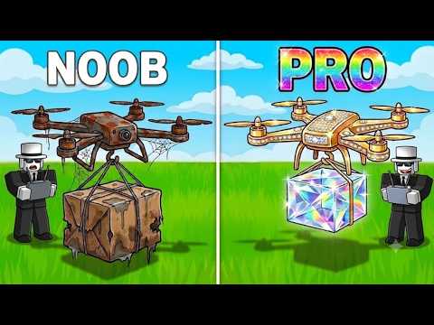 I Made MILLIONS Delivering Packages in Roblox DRONE DELIVERY!