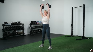2KB Complex: Clean to Push Press, Squat, Swing