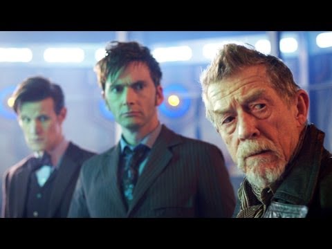 DOCTOR WHO *Exclusive Extended* Inside Look: In Awe of John Hurt in "The Day of The Doctor"