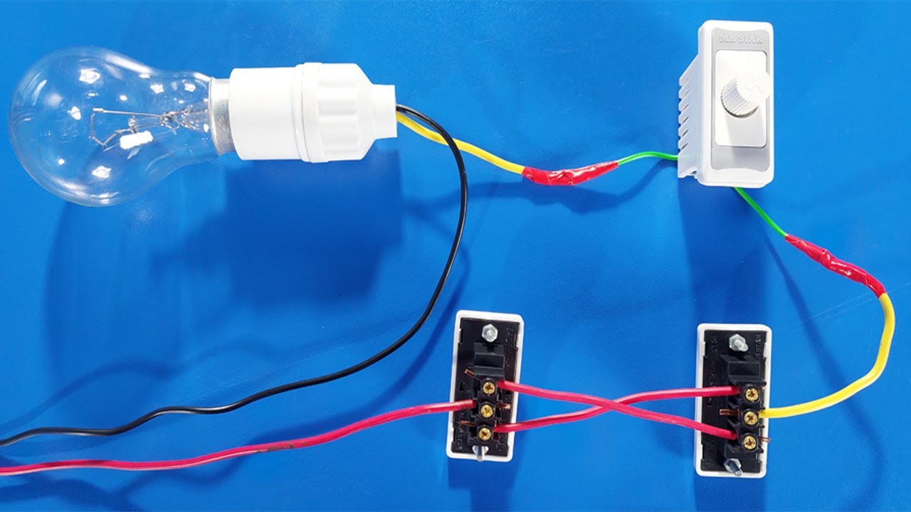 Two way switch in regulator connection - YouTube