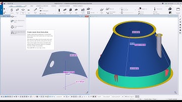 Stand Alone Bent Plate in Tekla Structures