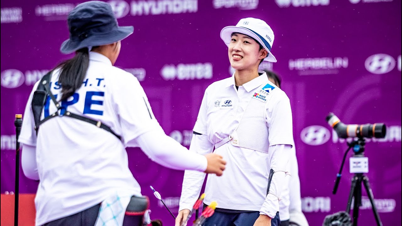 난징 2025 양궁 월드컵 파이널 | 리커브 여자 개인전 결승: 안산 (대한민국) vs 쉬신쯔 (대만)