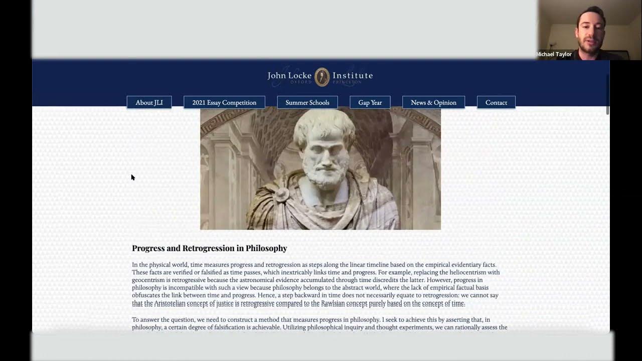 Global John Locke Essay Contest YouTube