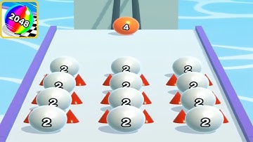 Ball Run 2048 ! All Levels Gameplay (660-665) android, ios