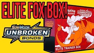 Unbroken Bonds Elite Trainer Box Opening #2
