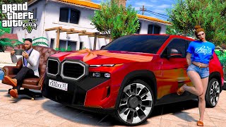 РЕАЛЬНАЯ ЖИЗНЬ В GTA 5 - КУПИЛ ЖЕНЕ BMW XM! МОЯ ЖЕНА В ШОКЕ ОТ ПОДАРКА! 🌊ВОТЕР