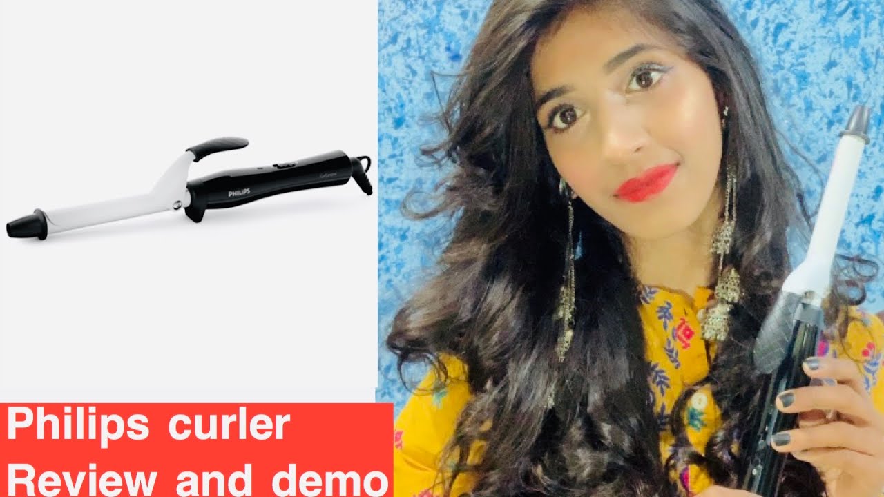 Philips curler review and demo||sabsa acha curler kharedna ka soch rha toh  ye video jarur dekhe - YouTube