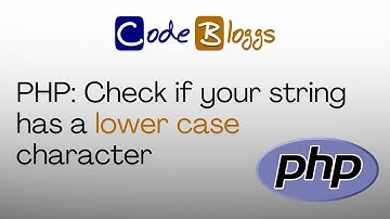Build a PHP Function that Checks for Lower Case Characters