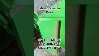 Mesin Crumble Pelet Pakan #mesincrumble #pelet