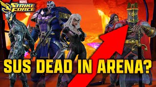 BLACK KNIGHT SAYS REMOVE SUPER SKRULL FROM YOUR ARENA TEAM - MARVEL Strike Force - MSF