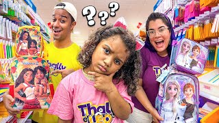 Compramos O Material Escolar Da Nossa Filha Moana X Frozen