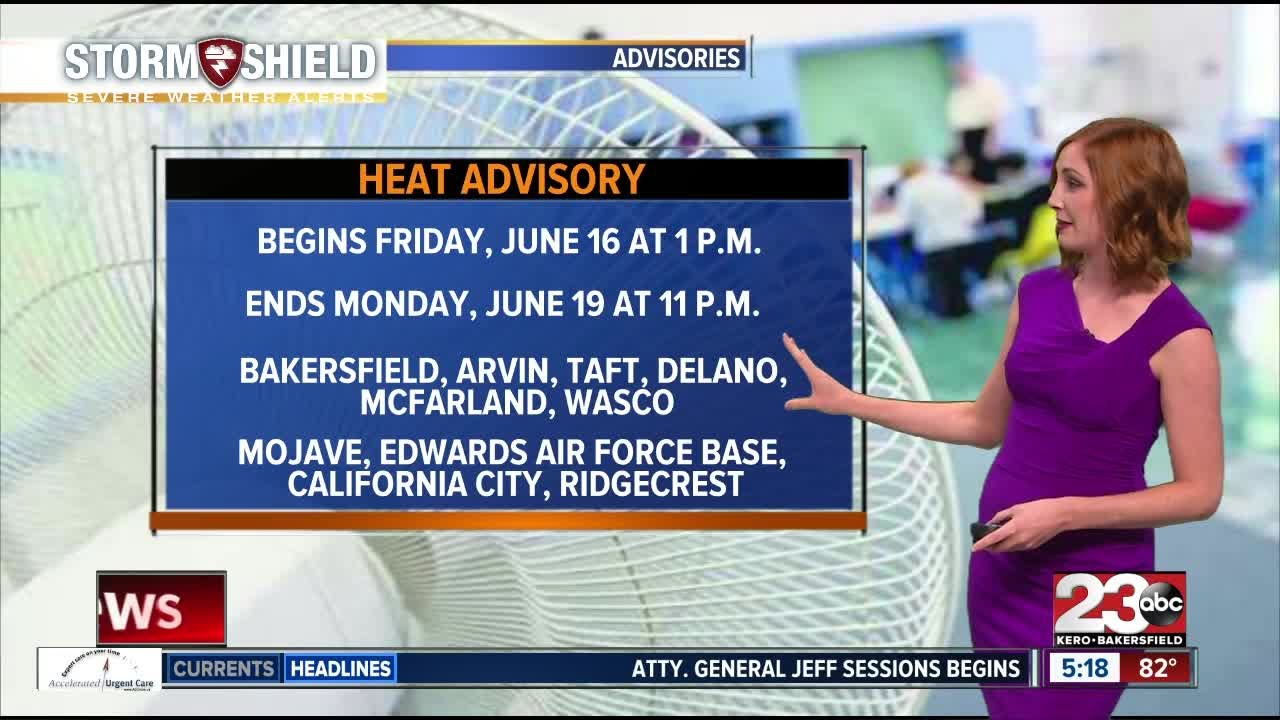 Bakersfield is looking at 90's for the week then triple digits for the ...